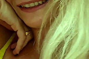 Blonde Milf Couple Reaches Orgasm In Homemade Vid.