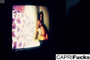 capri and dahlia explore intimate connections through gentle touches