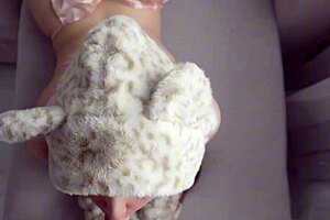 Stepsister in cat costume seduces me!