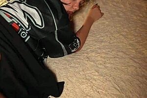 stepsister and stepbrother realize they're in a porn movie with big cock and cum