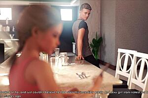 wife and stepmother with big tits playing game