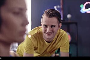 Gamer Girl Gets Banged After Time Freeze - Pussy Creampie And Cum In Mouth