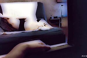 Mature couple verifies their oiled handjob session!