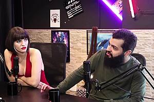 Lady Snow's Big Natural Tits In BDSM Submissive Sex Scene