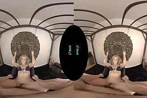 Kay carter tries sex swing