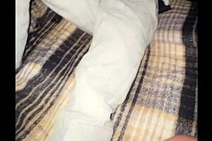 Homemade Video of Mexican Milf Convincing Student Stepson in His Room