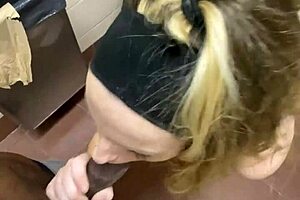 Slutted Out in Public Bathroom