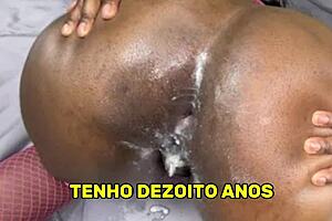 Feeling Intense Pleasure in Anal Double Penetration at Evangelical Retreat.