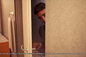 wife and stepmother with big tits playing game