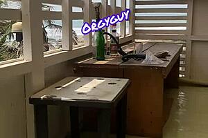 Pussy View Beach Resort Outdoor Flash by Housewife