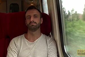 alisha's ass gets rammed hard by rough dom in leather