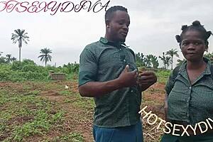 Nastybitch Fucks Schoolmate In Bush For Money