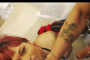 alana tulips MAKES me SQUIRT in interracial lesbian threesome