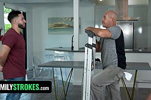 cheating mature slut sucks n fucks her stepnephew in front of husband