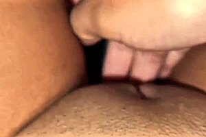 Latina masturbates intensely for first time