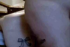 I make my slut slave orgasm with anal rimjob