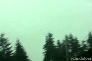 Teen Hottie Masturbates In Public Car