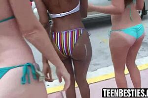 When you see developing babes like this being naughty in the street, your best bet would be to take them to your home for penetration.