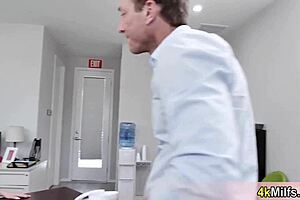 Lauren Phillips gets roughly fucked by employee