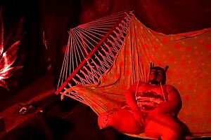 Getting frisky fingering wet hole!