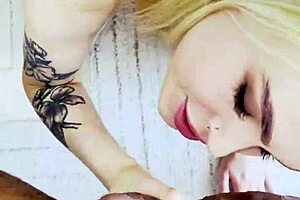 I love watching Greta Foss take Troy Francisco's big chocolate deep in her pussy