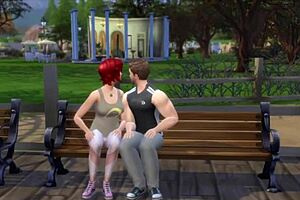 The sims wife gets fucked in group threesome