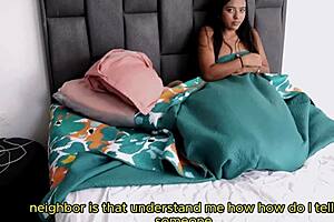 i caught the colombian latina masturbatin and gave her a fuck