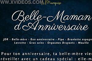 Belle-maman gets bent over in intense doggystyle for anniversary