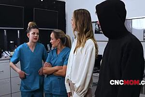 doctor so overworked she doesnt even notice getting fucked freeuse - millie morgan cncmom