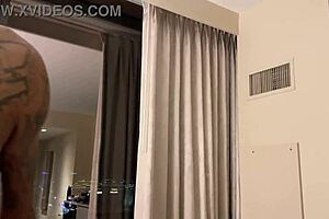 Sex with hot milf after awards show blowjob and cowgirl riding!