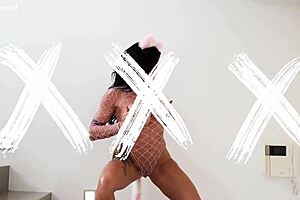 Horny Amandha Gatta receives anal creampie after footjob and assfucking