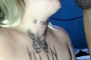 she enjoys cock in mouth and ass