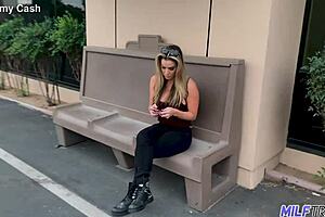 Dirty Blonde Bombshell Gives Ass!