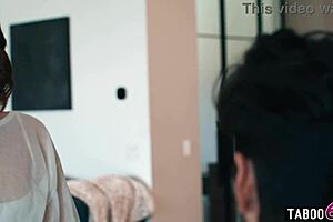 big ass sophia burns gets a surprise visit from her ex friend's boyfriend