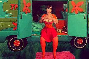 I fuck granny velma dinkleys haunted mystery with creampie