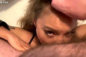 Master Humiliates Slave Monika Fox, Pisses On Her, Fucks Her Ass Hard With Prolapse