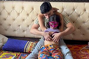 beautiful hot girl has first time sex with step sister's husband