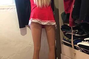 On Christmas I entered my room and had sex with sexy stepdaughter