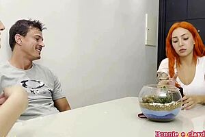 My girlfriend can't DREAM I fucked my neighbor's ASS completely on RED