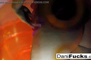 Oh Fuck, Sexy Dani Plays with Her Tight Wet Pussy!