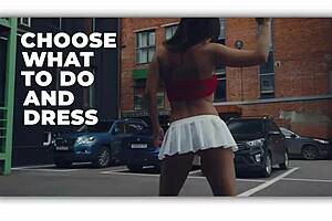 Adult Video Game Online Control Your Girl Flashing at Public Naked at Office Upskirt and Transparent Lingerie Walking Pantyhose Try on Panties Haul and More