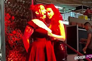 fat spanish girl on public stage, do they wax your body?