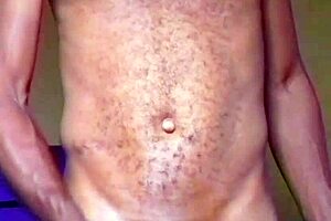 Lonely African Man Touches His Cock And Ass After Dancing Naked