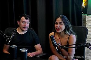 best moments of couple kaliente in podcast with bia hot!