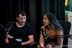 best moments of couple kaliente in podcast with bia hot!