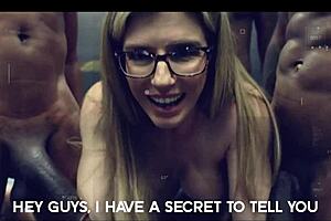 Wow, cory chase introduces busty babe to big dick!