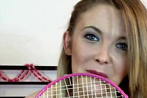 kerry louise gets cum at the gloryhole