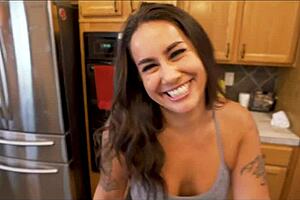 Massage from my step brother's sexy wife feels amazing