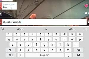 Beautiful Teen with Big Ass in Black Scene