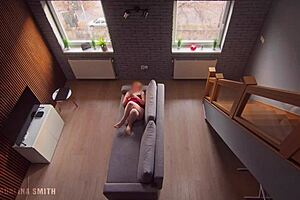 Caught Masturbating in Dorm, Continue Watching!